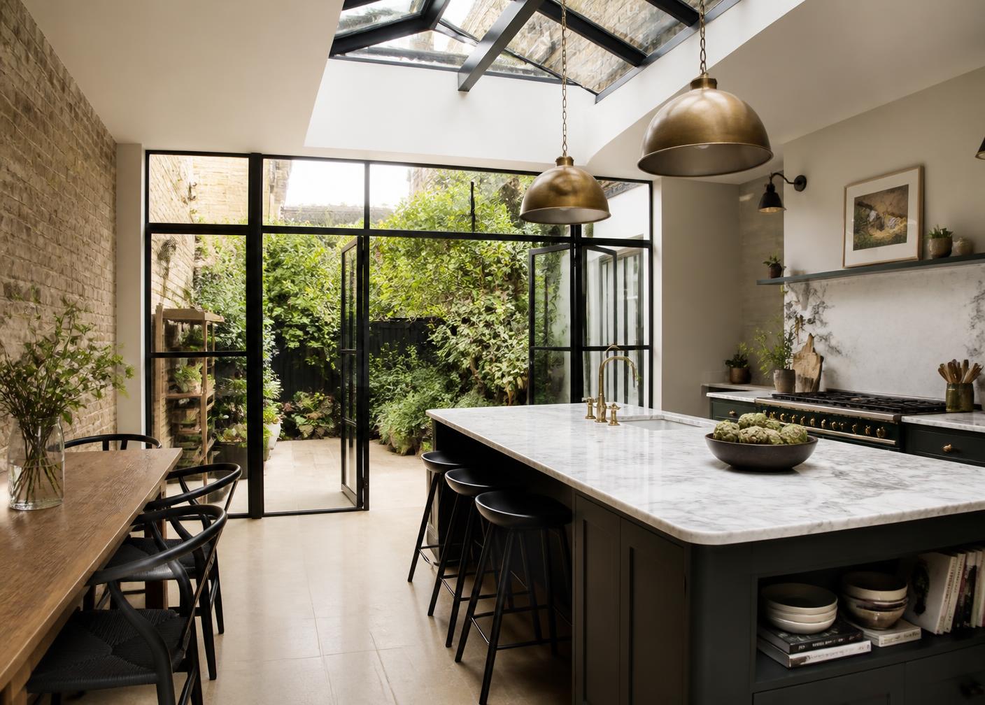 Kitchen extension fit-out